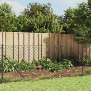 Pood24 võrkaed äärikuga, antratsiithall, 1 x 25 m