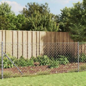 Pood24 võrkaed äärikuga, hõbedane, 1,1 x 25 m
