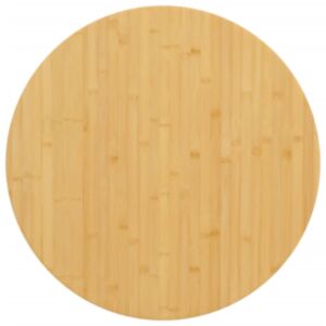 Pood24 lauaplaat Ø60x2,5 cm bambusest