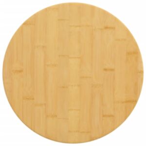 Pood24 lauaplaat Ø50x4 cm bambusest