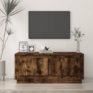 Журнальный столик U24, копченый дуб, 102x50x44 см, искусственное дерево