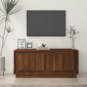 Журнальный столик U24, коричневый дуб, 102x50x44 см, искусственное дерево