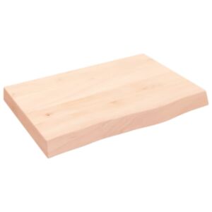 Pood24 seinariiul, 60 x 40 x (2-6) cm, töötlemata tammepuit