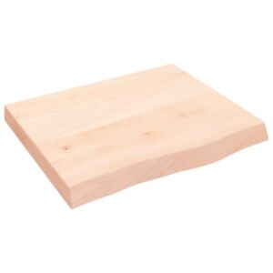 Pood24 seinariiul, 60 x 50 x (2-6) cm, töötlemata tammepuit