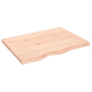 Pood24 seinariiul, 80 x 60 x (2-4) cm, töötlemata tammepuit