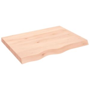Pood24 seinariiul, 80 x 60 x (2-6) cm, töötlemata tammepuit