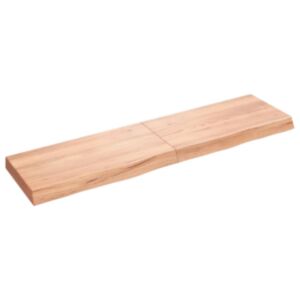 Pood24 seinariiul, helepruun, 120 x 30 x (2-6) cm, töödeldud tammepuit