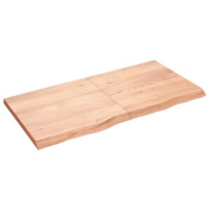 Pood24 seinariiul, helepruun, 120x60x4 cm, töödeldud tammepuit