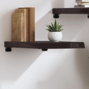 Pood24 seinariiul, tumepruun, 40x60x(2-6) cm, töödeldud tammepuit