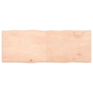 Pood24 lauaplaat, 160 x 60 x 4 cm, tammepuit, naturaalsed servad