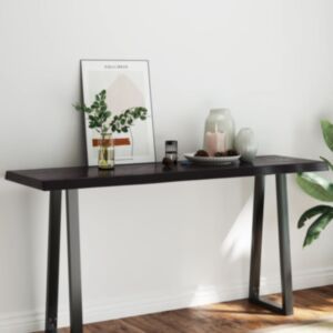 Pood24 lauaplaat, tumepruun, 160x50x(2-6) cm, töödeldud täispuit