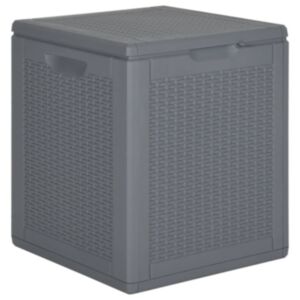 Pood24 aia hoiukast, hall, PP-rotang, hall, 90 l
