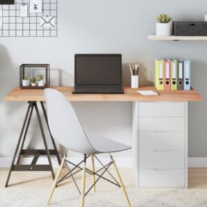 Pood24 lauaplaat, helepruun, 140x60x(2-4) cm, töödeldud tammepuit