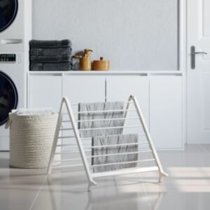 Pood24 pesukuivatusrest vannile, pikendatav, 53-90 cm, alumiinium 