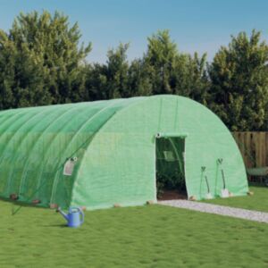 Pood24 kasvuhoone terasraamiga, roheline, 72 m², 12x6x2,85 m