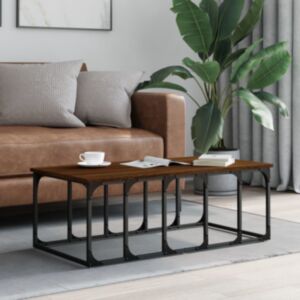 Pood24 kohvilaud, pruun tamm, 100 x 50 x 35,5 cm, tehispuit