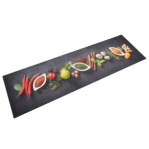 Pood24 köögivaip, pestav, vürtsid, 45 x 150 cm, samet