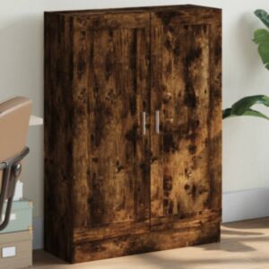 Pood24 raamatukapp, suitsutatud tamm, 82,5 x 30,5 x 115 cm, tehispuit