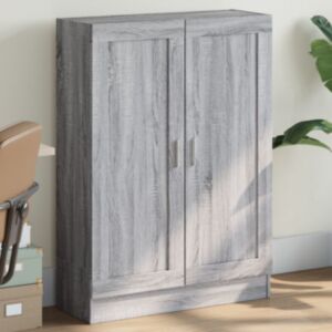Pood24 raamatukapp, hall Sonoma tamm, 82,5 x 30,5 x 115 cm, tehispuit