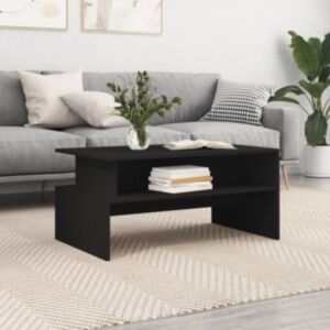 Pood24 kohvilaud, must, 90 x 55 x 42,5 cm, tehispuit