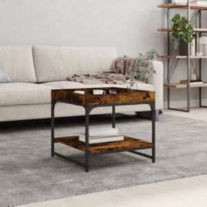 Pood24 kohvilaud, suitsutatud tamm, 49,5 x 49,5 x 45 cm, tehispuit