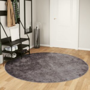 Pood24 vaip, pestav, hall, Ø200 cm, libisemiskindel