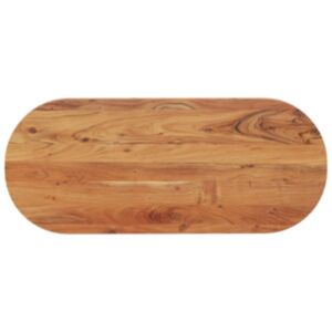 Pood24 lauaplaat, 100 x 40 x 2,5 cm, ovaalne, akaatsiapuit