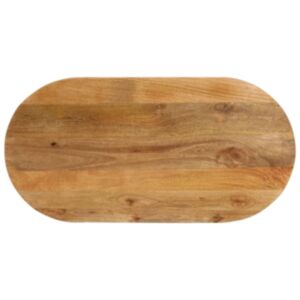 Pood24 ovaalne lauaplaat, 100x40x2,5 cm, mangopuit