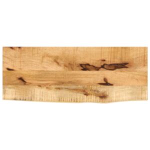 Pood24 lauaplaat, 70x20x3,8 cm, naturaalsete servadega, mangopuit