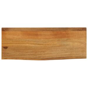 Pood24 lauaplaat, naturaalse servaga, 70x20x3,8 cm, mangopuit