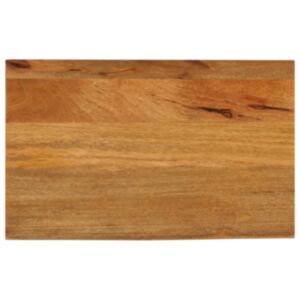 Pood24 lauaplaat, naturaalse servaga, 40x30x3,8 cm, mangopuit
