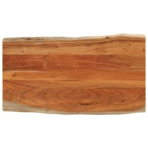 Pood24 lauaplaat 120x60x2,5 cm ristkülik akaatsia naturaalne serv