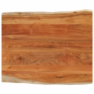 Pood24 lauaplaat 90x80x3,8 cm ristkülik akaatsia naturaalne serv