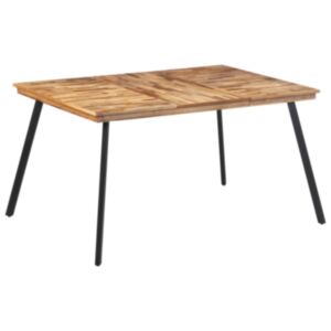 Pood24 söögilaud, 148 x 97 x 76 cm, tiikpuu
