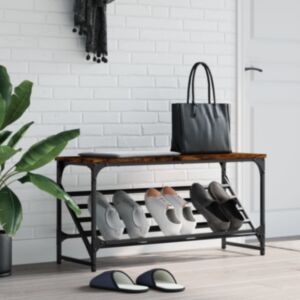 Pood24 kingariiul, suitsutatud tamm, 90 x 30 x 45 cm, tehispuit