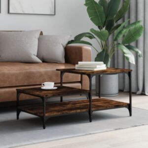 Pood24 kohvilaud, suitsutatud tamm, 100 x 50,5 x 45 cm, tehispuit