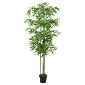 Pood24 kunstbambus, 576 lehega, 150 cm, roheline