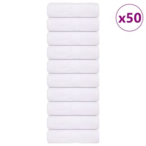 Pood24 pesulapid 50 tk, FROGN, valge, 15x21cm, 100% puuvill