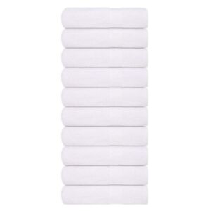 Pood24 saunalinad 10 tk, valge, 100x150 cm, 360 gsm, 100% puuvill