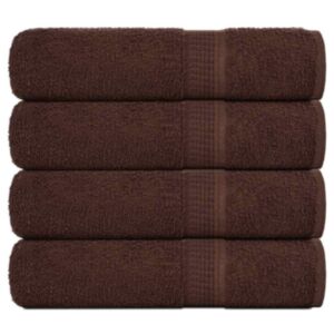 Pood24 saunalinad 4 tk, pruun, 100x150 cm, 360 gsm, 100% puuvill