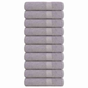Pood24 saunalinad 10 tk, hall, 100x150 cm, 360 gsm, 100% puuvill