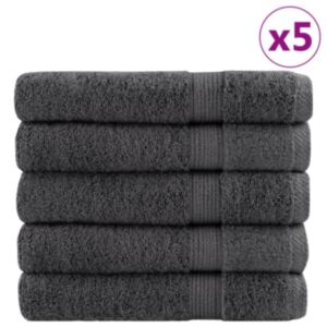 Pood24 saunalina 25 tk, antratsiit, 80 x 200 cm, 600 gsm, 100% puuvill