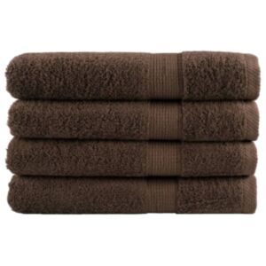 Pood24 saunalina 4 tk, pruun, 80 x 200 cm, 600 gsm, 100% puuvill