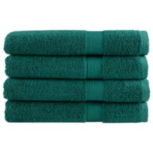 Pood24 saunalina 4 tk, roheline, 80x200 cm, 600 gsm, 100% puuvill