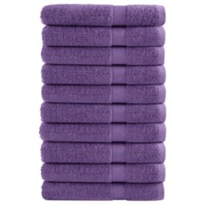 Pood24 saunalina 10 tk, lilla, 80x200 cm, 600 gsm, 100% puuvill