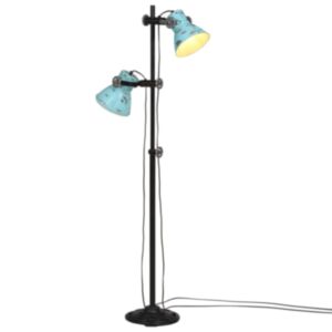 Pood24 põrandalamp, 25 W, kulunud sinine, 25 x 25 x 90/160 cm, E27