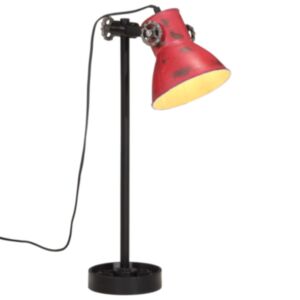 Pood24 laualamp, 25 W, kulunud punane, 15x15x55 cm, E27