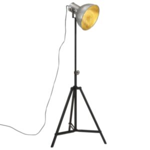 Pood24 vanaaegne põrandalamp, 25 W, hõbedane, 61 x 61 x 90/150 cm, E27