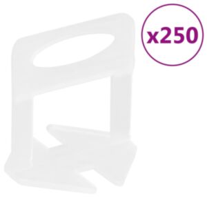 Pood24 plaatide tasandussüsteemi klambrid 250 tk, 1 mm