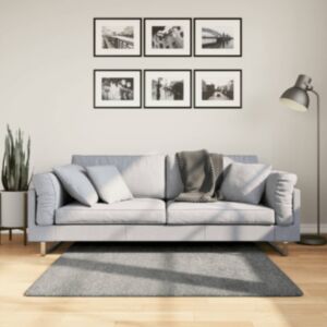 Pood24 kõrge narmaga Shaggy vaip, roheline, 120x120 cm